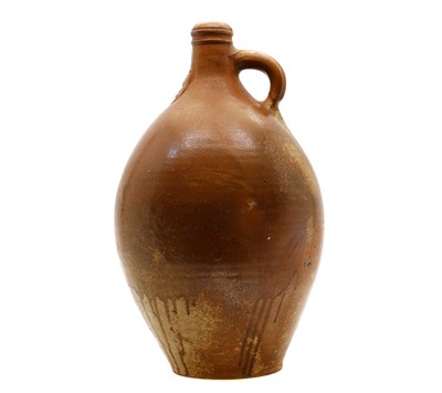 Lot 193 - A large salt glazed Bellarmine jug