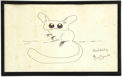 Lot 354 - Gerald Durrell, OBE (British, 1925-1995)