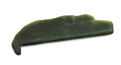 Lot 125 - A Maori hand adze blade