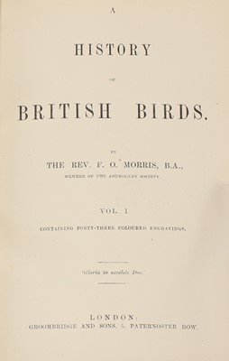 Lot 307 - Morris, F O: A History of British Birds.