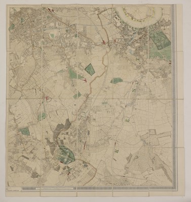 Lot 92 - STANFORD'S Library Map of LONDON and its Suburbs