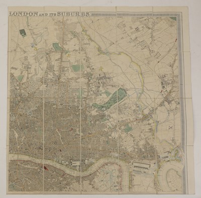 Lot 92 - STANFORD'S Library Map of LONDON and its Suburbs