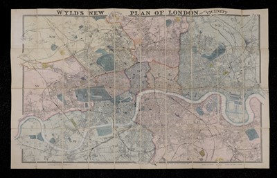 Lot 69 - WYLD'S new plan of LONDON & its vicinity.