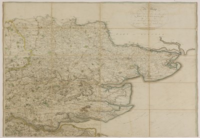 Lot 363 - A map of London