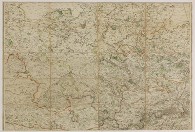 Lot 363 - A map of London