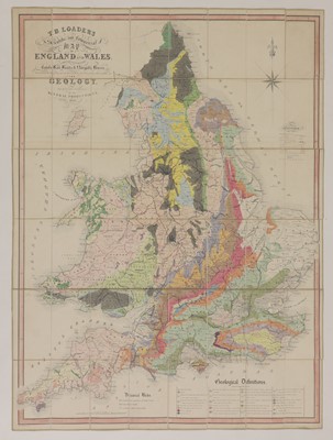 Lot 45 - LOADER’S Scientific & Commercial Map of England and Wales