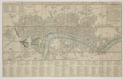 Lot 60 - Cary's New Pocket Plan of London, Westminster and Southwark