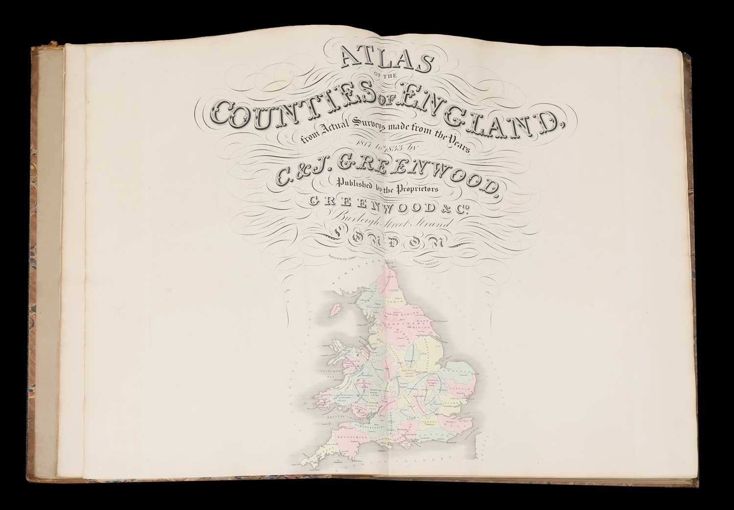 Lot 147 - ATLAS: GREENWOOD (Charles & John)