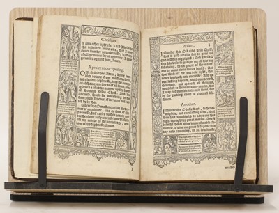 Lot 386 - ELIZABETHAN PRAYER BOOKS