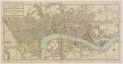 Lot 77 - LONDON MAP: MOGG, Edward