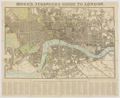 Lot 76 - LONDON MAP: Edward