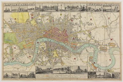 Lot 107 - LONDON MAP: LANGLEY, Edward & William BELCH