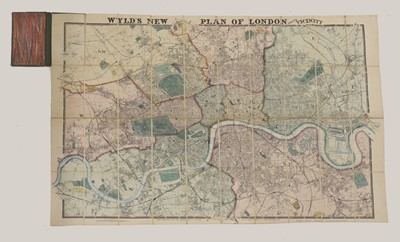 Lot 66 - LONDON MAP: Wyld, James: New Plan of London and its vicinity