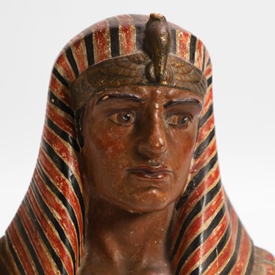 Lot 100 - A bust of Rudolph Valentino