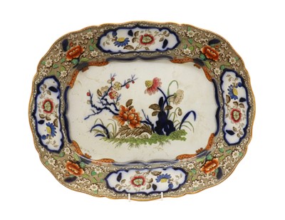 Lot 200 - A Minton & Hollins ‘New Stone Japanese’ pattern dish