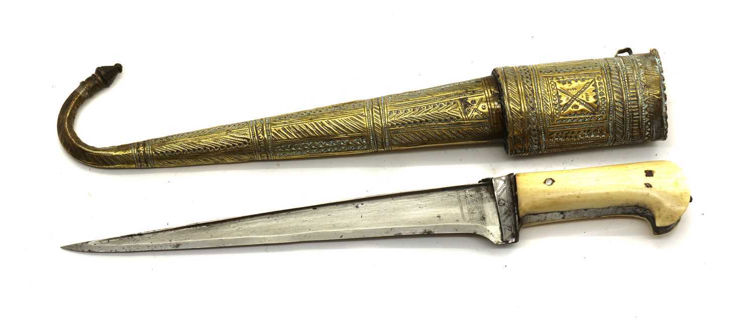 Lot 100 - An Afghan Choora Dagger