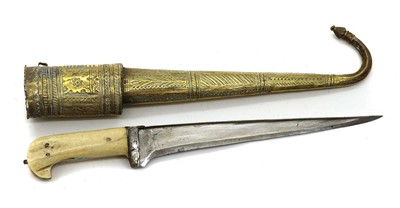 Lot 100 - An Afghan Choora Dagger