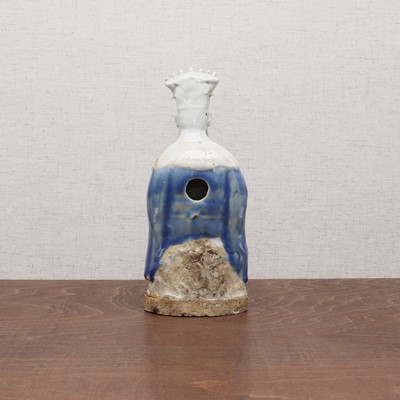 Lot 190 - A Chinese porcelain figure