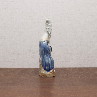 Lot 190 - A Chinese porcelain figure