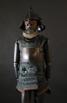 Lot 113 - A Japanese gusoku (composite armour)