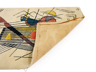 Lot 491 - A Museum Floors Wassily Kandinsky wool rug