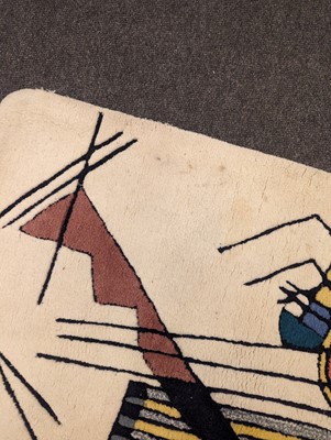 Lot 491 - A Museum Floors Wassily Kandinsky wool rug