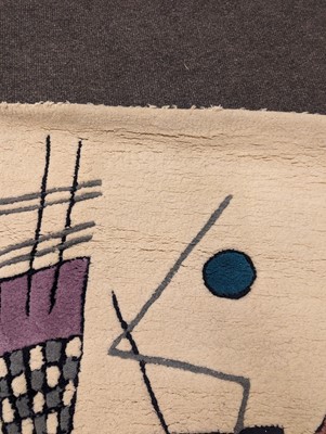 Lot 491 - A Museum Floors Wassily Kandinsky wool rug