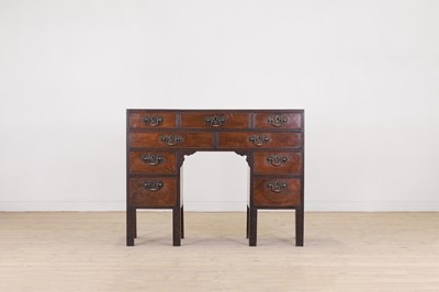 Lot 205 - A George III mahogany writing table