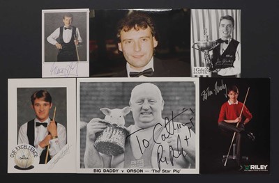 Lot 331 - A large collection of signed photographs and flyers