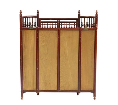 Lot 447 - An American beech wall hanging cabinet