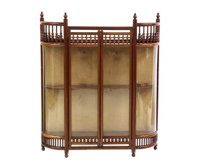 Lot 447 - An American beech wall hanging cabinet