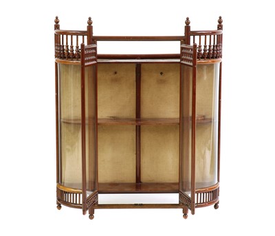 Lot 447 - An American beech wall hanging cabinet