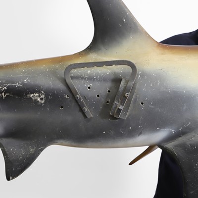 Lot 326 - A hammerhead shark fishing trophy