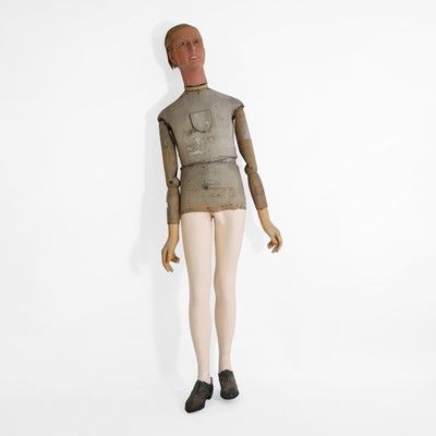 Lot 467 - A life-size Art Deco male mannequin