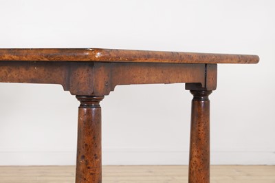 Lot 396 - A pollard oak refectory table by Theodore Alexander