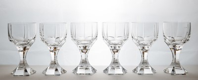 Lot 248 - A Baccarat crystal glass 'Mercure' pattern part table service