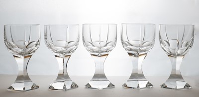 Lot 248 - A Baccarat crystal glass 'Mercure' pattern part table service