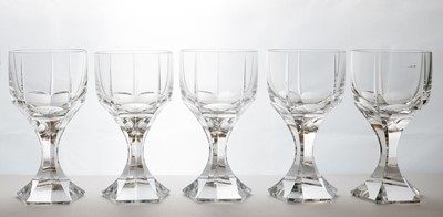 Lot 248 - A Baccarat crystal glass 'Mercure' pattern part table service