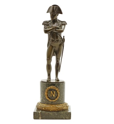 Lot 264 - A bronze figure of Napoleon