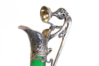 Lot 115 - An Art Nouveau WMF claret jug and stopper