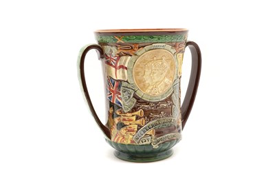 Lot 222 - A Royal Doulton George VI 1937 Coronation vase