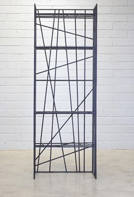 Lot 497 - A Deframe metal bookcase