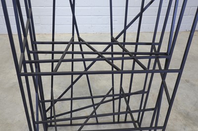 Lot 497 - A Deframe metal bookcase
