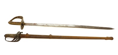Lot 92 - A Victorian officer's sword