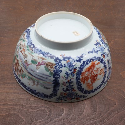 Lot 121 - A Chinese famille rose punch bowl