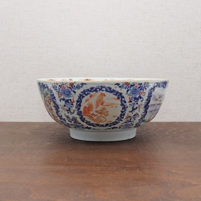 Lot 121 - A Chinese famille rose punch bowl