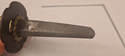 Lot 202 - A Japanese wakizashi