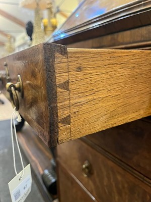 Lot 67 - A George I walnut bureau bookcase in the manner of Coxed & Woster