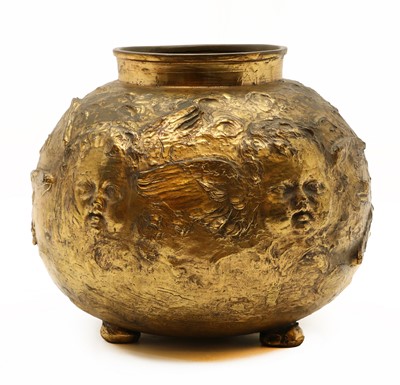 Lot 280A - A bronze cachepot