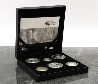 Lot 63 - Royal Mint, 2009, 'The Family Silver' proof collection of six coins